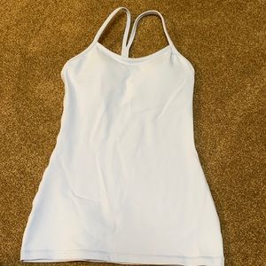 Blue lululemon tank